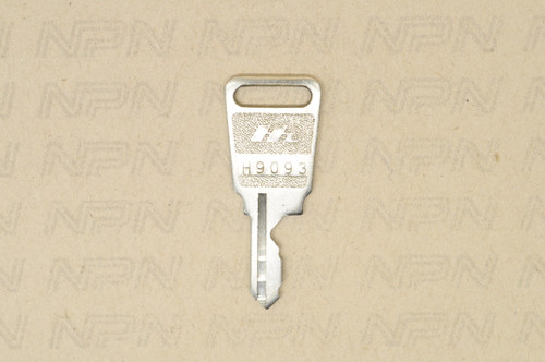 NOS Honda OEM Ignition Switch & Lock Key Single Groove H9093 - NOS ...