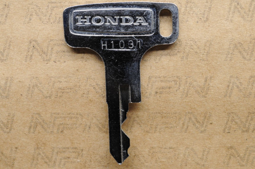 NOS Honda OEM Ignition Switch & Lock Key H1031 - NOS Parts NOW