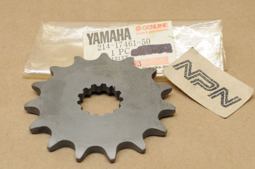 天門 アドバンス パーツ NOS Yamaha DT250 DT360 XT500 Drive Sprocket 15T 214-17461-50 - NOS