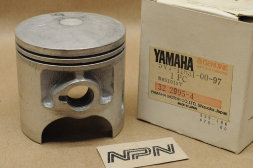 NOS Yamaha 1982 YT175 Standard Piston 5V7-11631-00-97 - NOS Parts NOW