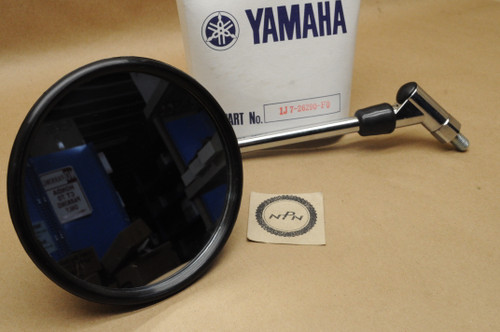 NOS Yamaha FZX750 Left Side Rear View Mirror 1J7-26290-F0 - NOS