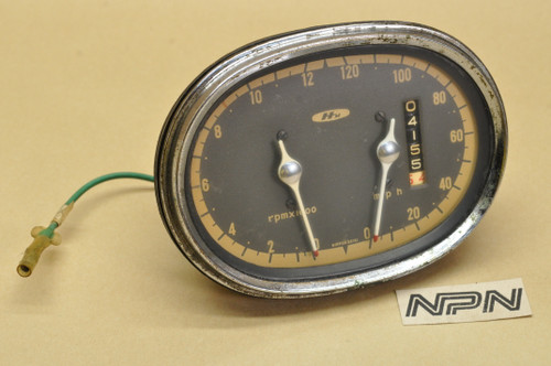 Vintage Used OEM Honda CB72 CB77 Speedometer Tachometer 