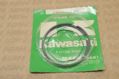 NOS Kawasaki 1972-75 G5 Standard Piston Ring Set for 1 Piston= 3 Rings ...