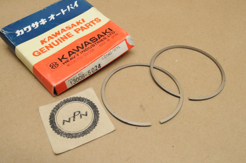 Genuine Kawasaki Piston Rings 13008-6025 – STD Standard Size For FD620D & FD661D Engines, Steel