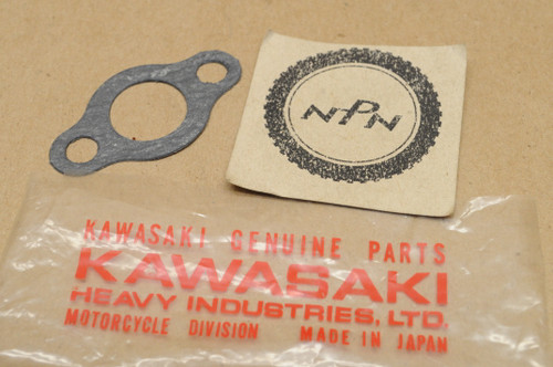 NOS Kawasaki KDX250 KX125 KX250 ZX750 ZX900 Elbow Gasket 11009