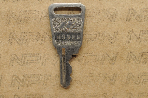 NOS Honda Lock Key & Ignition Switch Single Groove H9906 - NOS