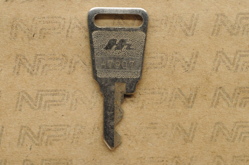 NOS Honda Lock Key & Ignition Switch Single Groove H7907 - NOS Parts NOW
