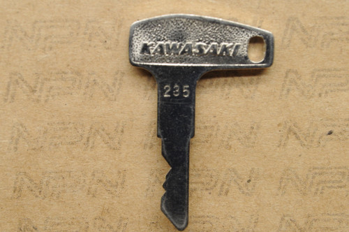 NOS Kawasaki Ignition Switch & Lock Key #235 27008-034-35 - NOS Parts NOW