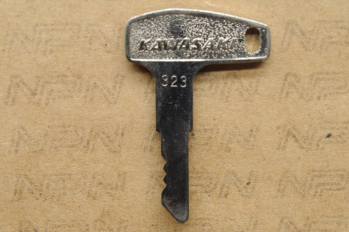 NOS Kawasaki Ignition Switch & Lock Key #323 27008-034-23 - NOS
