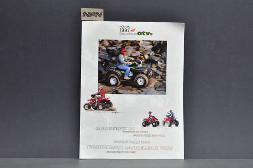 Vtg NOS 1997 Honda Fourtrax TRX90 TRX300 EX TRX400 ATV Sales