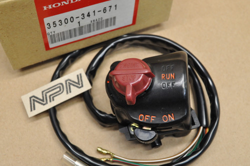 NOS Honda CB550 CB750 K3-K4 Handlebar Start Run Kill Light Switch