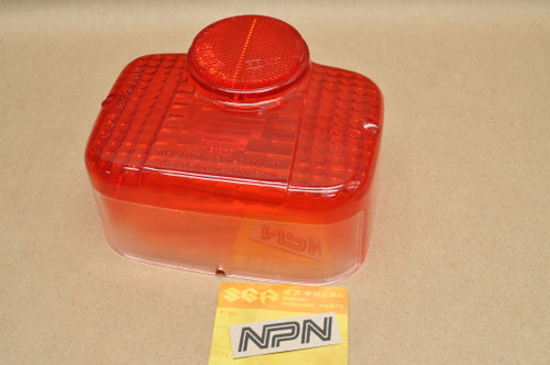 NOS Suzuki A100 RV90 TC100 TC185 TS250 TS400 TS75 Tail Light Lens 35712 ...
