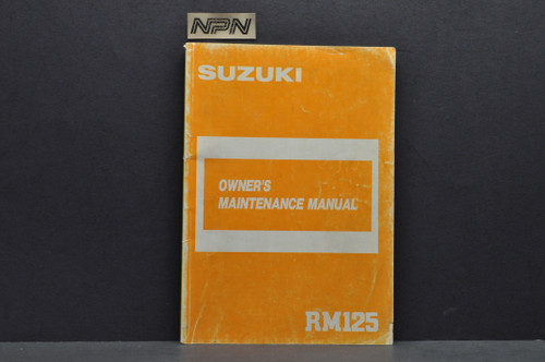 2006 SUZUKI RM85 SERVICE MANUAL PDF visual data 8