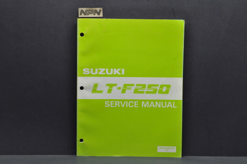Vintage 1987 Suzuki Quadrunner 250 LTF250 ATV Shop Service Manual