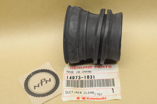 NOS Kawasaki 1980-82 KZ250 D1-D2 L1 Air Cleaner Duct Boot 14073