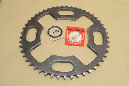 NOS Honda 1981-83 ATC110 Rear Final Chain Drive Sprocket 49T 41201