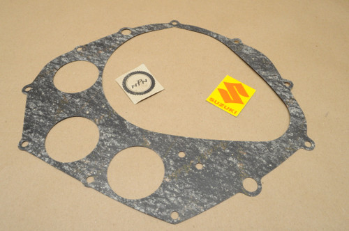NOS Suzuki GN400 SP370 SP400 Crank Case Clutch Cover Gasket 11482