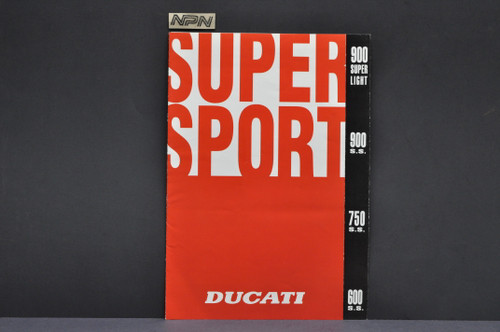 Vintage 1993 Ducati 900 Super Light 900 SS 750 SS 600 SS Super