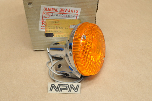 NOS Kawasaki KH400 KZ250 KZ305 KZ440 KZ550 S3 Front Turn Signal