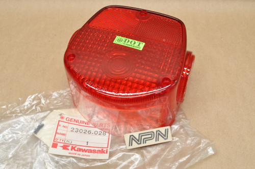 NOS Kawasaki F9 G4 KE125 KH100 KS125 KV100 KZ440 MC1 Tail Light