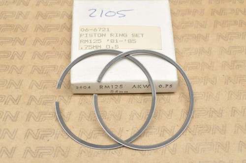 DNJ PR960.20 Oversize Piston Ring Set (.020 In) For 1994-2006 Lexus/Toyota 3.0L V6 (1MZ-FE) - Fits Avalon, Camry, ES300, More