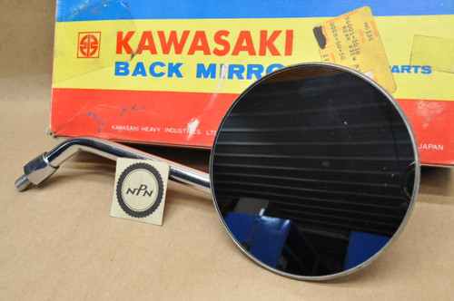 NOS Kawasaki KZ400 KZ440 KZ550 Right Side Back Rear View Mirror