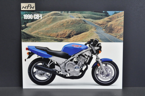 Vintage NOS 1990 Honda CB400 F CB1 Dealer Sales Spec Brochure