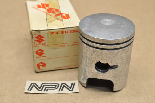 NOS Suzuki TC90 TS90 .50 Oversize Piston 12110-25722 - NOS