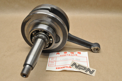 NOS Honda 1979-80 XR80 Crank Shaft Assembly 13000-176-000 - NOS