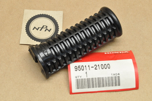 Genuine Honda Foot Peg Rubbers Set Of 2 - Fits Vintage 50-90cc Models (CA100, S65, C70, Etc.) - View #9