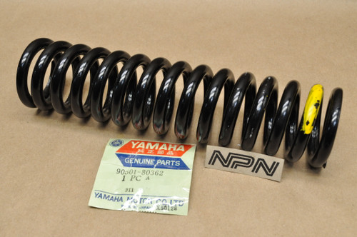 NOS Yamaha MX250 MX400 YZ125 Yellow Rated Shock Absorber Spring