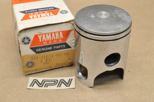 NOS Yamaha 1973-75 RD250 Standard Size Piston 361-11631-02