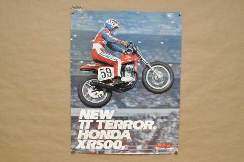 Vintage NOS 1979 Honda XR500 TT Terror Motorcycle Mickey Fay