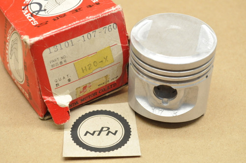 NOS Honda CB100 CL100 SL100 XL100 .50 Oversize Piston Ring Set 13031 107 760