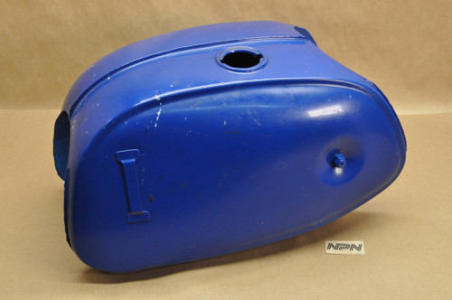 Vintage Used OEM Honda CA95 Early Fuel Gas Tank Blue As Is 17500