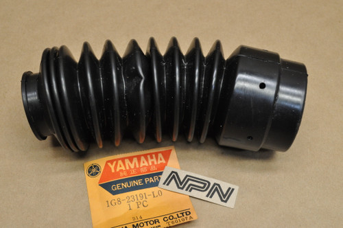 NOS Yamaha 1976 YZ125 YZ175 Front Fork Rubber Boot Cover 1G8-23191