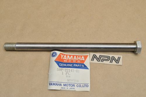刹那 NOS Yamaha DT100 MX100 MX125 YFM200 YZ100 YZ125 Pivot Shaft 537