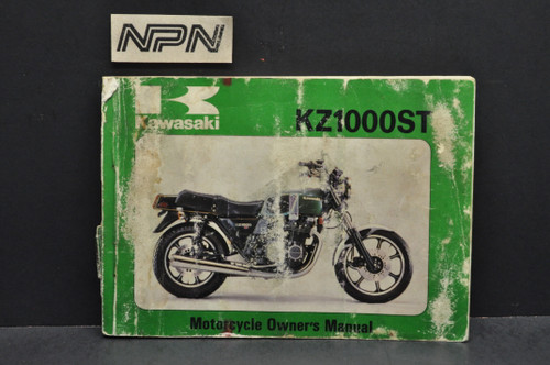 Vintage 1978 Kawasaki KZ1000 ST Shaft Motorcycle Owners