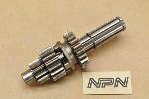 その他 PT2 Vintage Used OEM Honda CT70 Z50 Transmission Main Shaft w/ Gears