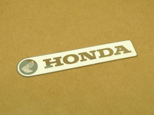 NOS Honda CT90 Trail 90 K2 Frame Down Tube Cover Left Side Emblem