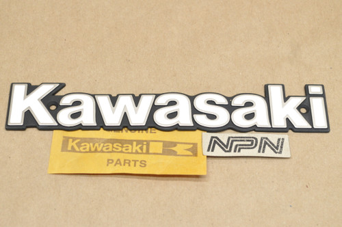 NOS Kawasaki KZ1000 KZ550 KZ650 KZ750 Gas Tank Emblem Badge 56014
