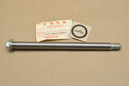 NOS Honda CB100 CL100 SL90 Rear Wheel Axle 42301-107-010 - NOS Parts NOW