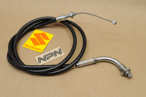 NOS Suzuki 1977 GS400 Throttle Cable 58300-44600 - NOS Parts NOW