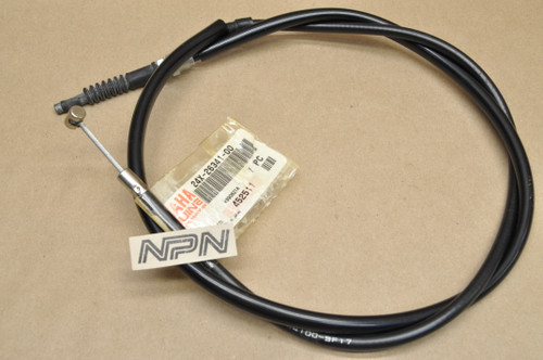 NOS Yamaha 1983-84 YZ125 Front Brake Cable 24X-26341-00 - NOS