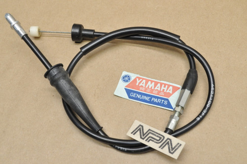 NOS Yamaha 1975 GT80 GT80MX 1974-76 YZ80 Throttle Cable 462-26311