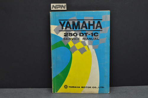 VTG 1970 Yamaha Enduro DT1 C 250 Motorcycle Shop Service Manual Wiring