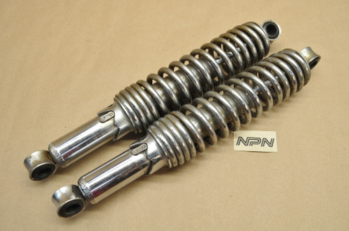 Vtg OEM Yamaha DS7 R5 RD250 RD350 Rear Shock Absorber Suspension Pair ...