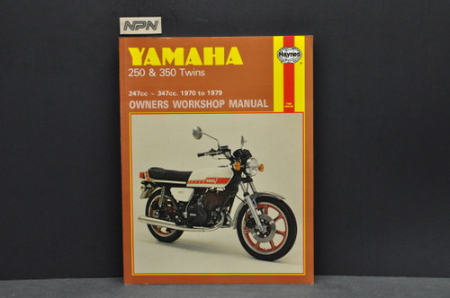 VTG NOS 70s Yamaha RD350 YDS7 Haynes Motorcycle Service Manual