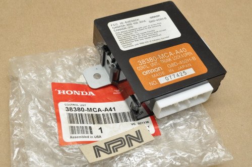 NEW OEM Honda GL1800 Gold Wing Trunk Lock & Open Control Box Unit
