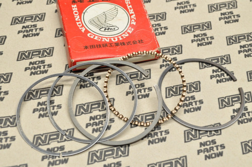 NOS Honda 1977-78 XL75 XR75 .25 Oversize Piston Ring Set 13021-153-014 ...